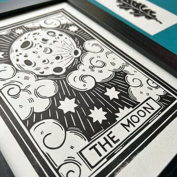 Full Moon Lino Print, 4 of 4