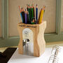 Old School Personalised Sharpener Desk Tidy, thumbnail 3 of 8
