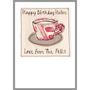Personalised Tea Cup Birthday Card For Her, thumbnail 9 of 12