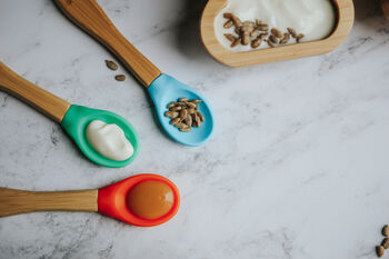 Baby Bamboo Weaning Spoons Set Of Three, 3 of 6