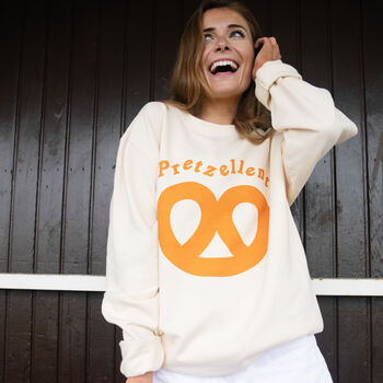 Pretzellent Sweatshirt With Pretzel Graphic, 2 of 3