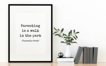 Parenting Quote Print, 4 of 7