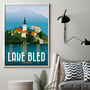 Lake Bled Art Print, thumbnail 4 of 4