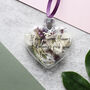 Floral Glass Bauble Keepsake For Mum, thumbnail 9 of 9