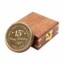 Personalised Three Inches 15th Birthday 100 Year Calendar Compass, thumbnail 1 of 12