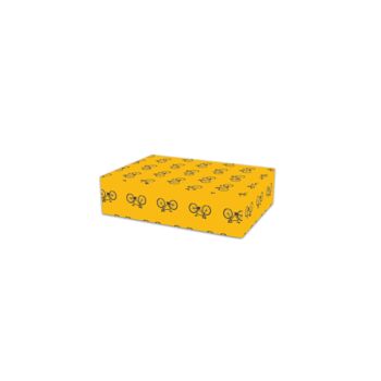 Winner's Yellow Cycling Themed Wrapping Paper, 5 of 7