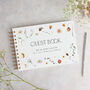 Winter Floral Wedding Guest Book, thumbnail 1 of 5
