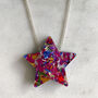 Colour Pop Confetti Star Necklace, thumbnail 5 of 6