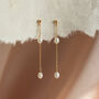 Pearl Lariat Necklace, thumbnail 6 of 11