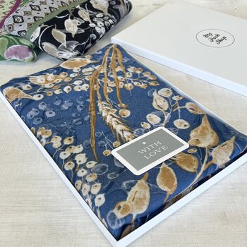 Barley Print Scarf, 2 of 6