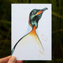 Inky Penguin Luxury Postcards, thumbnail 1 of 12