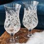 Set Of Two Snowy Design Cocktail Glasses, thumbnail 4 of 4
