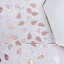 Rose Gold Foiled Baby Shower Table Confetti, thumbnail 1 of 3