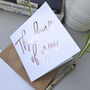 Thinking Of You Card | Sympathy Card For Friend, thumbnail 3 of 3