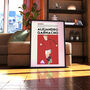Alejandro Garnacho Man Utd Football Poster, thumbnail 5 of 6