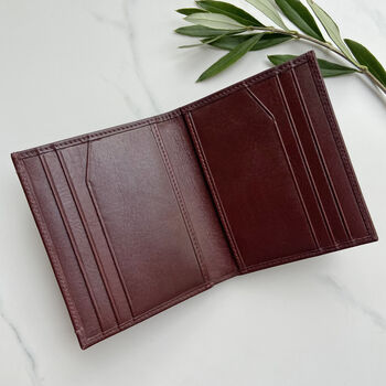 Men's Slim Leather Card Wallet, 2 of 2