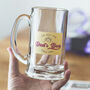 Personalised Tankard Glass For Dad, thumbnail 4 of 6