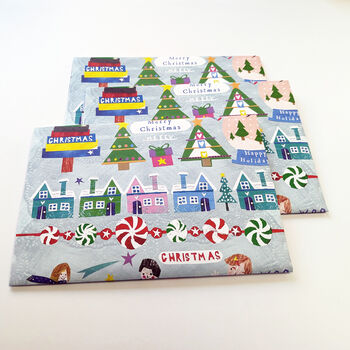 Eco Friendly Merry Christmas Wrapping Paper, 7 of 7