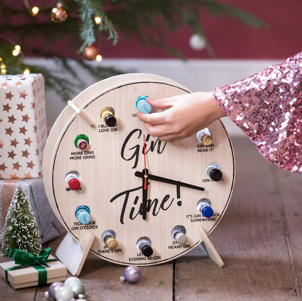 Gin O Clock Refillable Advent Calendar By TheLittleBoysRoom