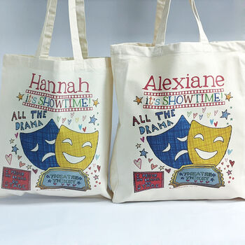 Personalised All The Drama Theatre Bag, 4 of 12