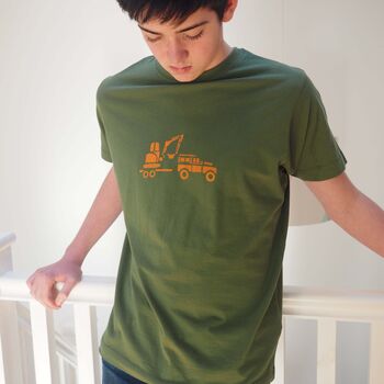 Off Road Vehicle And Digger T Shirt, 3 of 6