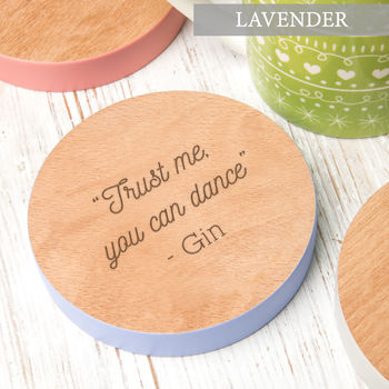 'Trust Me You Can Dance Prosecco' Coaster, 7 of 7