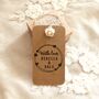 With Love Wedding Favour Personalised Rubber Stamp, thumbnail 1 of 2