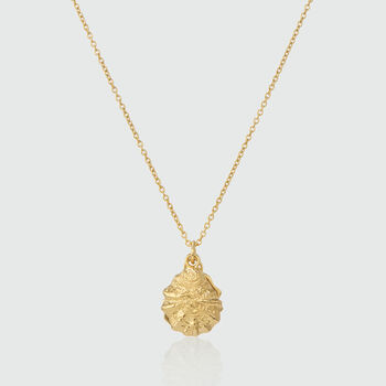 Gaia Sterling Silver Oyster Shell And Pearl Necklace, 8 of 11