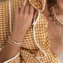 Carnaby Gold Plated, Freshwater Pearl Beaded Bracelet, thumbnail 3 of 4