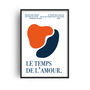The Time Of Love French Abstract Giclée Art Print, thumbnail 1 of 5
