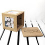 Personalised Mother's Love Oak Photo Cube, thumbnail 6 of 11