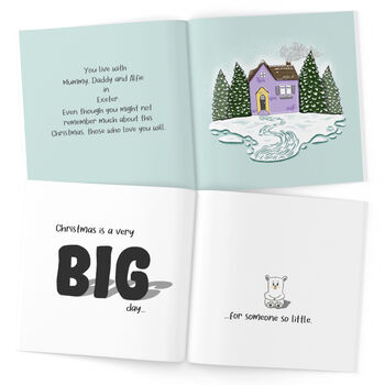 Personalised First Christmas Children's Book, 4 of 10