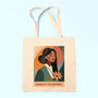 Personalised Inspirational Message Linen Tote Bag, thumbnail 5 of 7