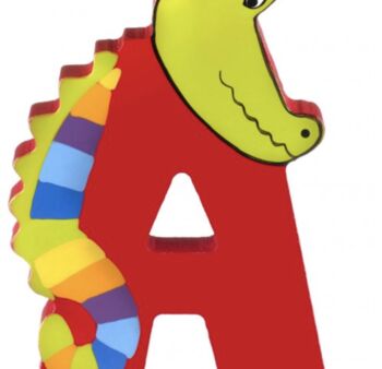 Wooden Alphabet Animal Letters, 5 of 7