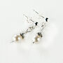 Swarovski Crystal, Pearl And Diamante Wedding Earrings, thumbnail 1 of 2