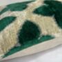 Emerald Green Velvet Cushion, thumbnail 2 of 4