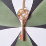 Key Necklace Silver/Gold Vermeil, thumbnail 3 of 7