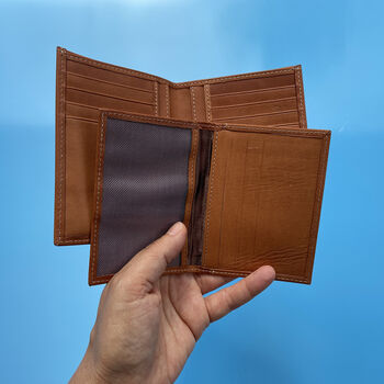 Premium Quality Personalised Genuine Leather Wallet, 5 of 9