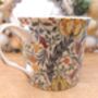 Set Of Six Mugs In William Morris Flora Design, thumbnail 8 of 9