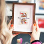 Mum Is Queen Personalised Playing Card Gift Print, thumbnail 1 of 9