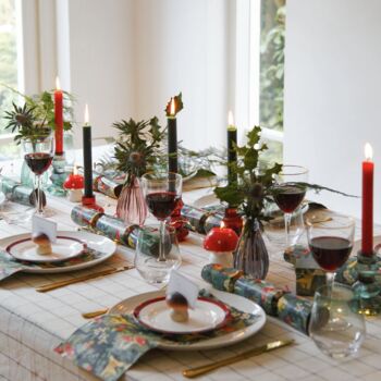 Set Of Six Woodland Crackers, 3 of 3