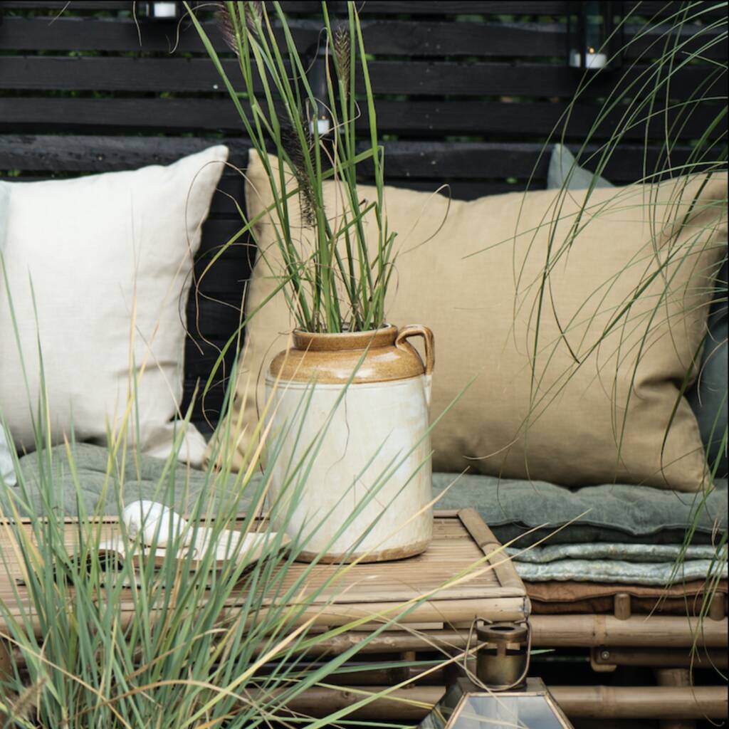 Vintage Ceramic Vase And Utensil Holder, 1 of 3