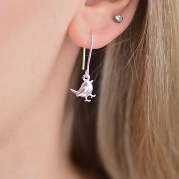 Design Your Own Sterling Silver Charm Drop Earrings, 3 of 6