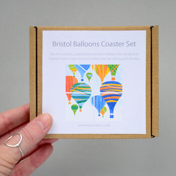 Bristol Balloons Coaster Set, 2 of 5