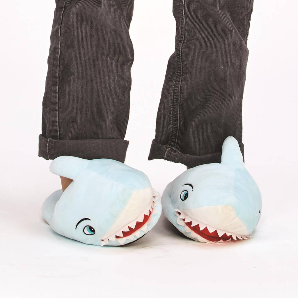 childrens shark slippers