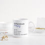 Grandad Rules Coffee Mug, thumbnail 4 of 5