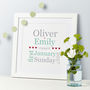 Personalised Typographic Engagement Print, thumbnail 2 of 9