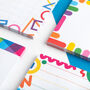 Set Of Four Rainbow Sticky Notes Pads, thumbnail 6 of 6
