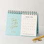 Personalised Uplifting 2024 Desk Calendar, thumbnail 2 of 7