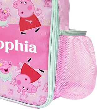 Peppa Pig Kids Lunch Bag Personalised Lunch, 3 of 6